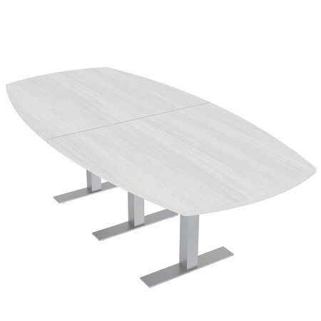 Skutchi Designs 45 in W, 96 in L, 29 in H, Engineered Wood Top, White HAR-ABOT-46X92-T-WHCYPRESS